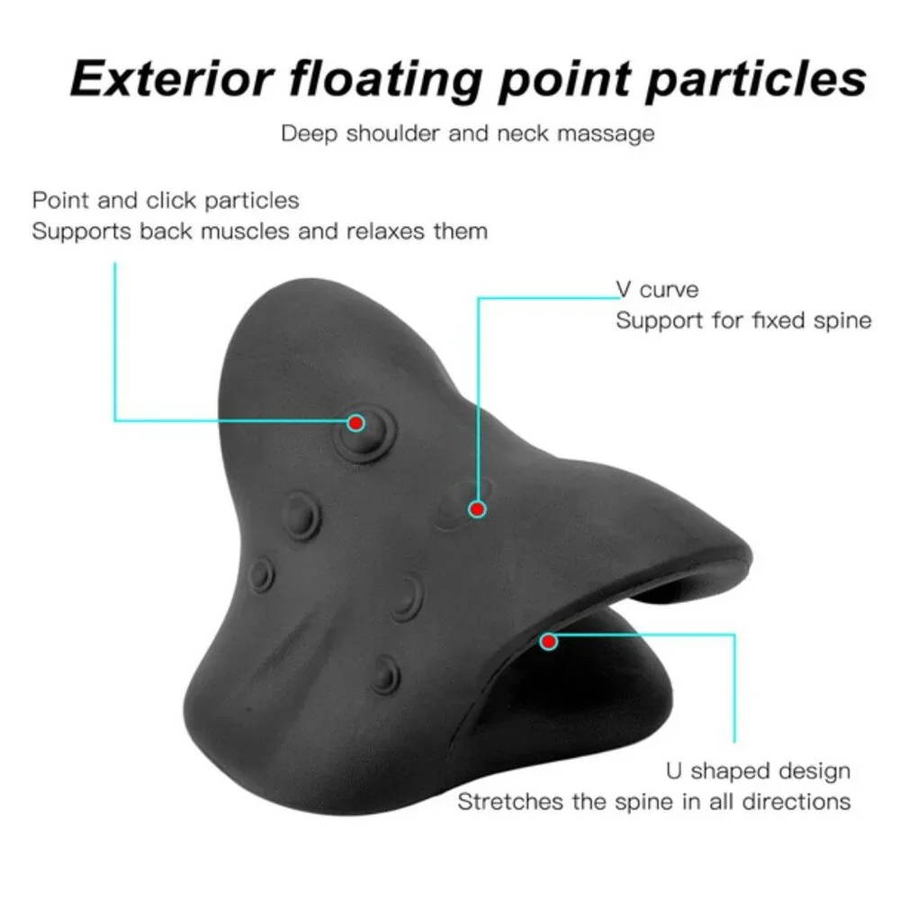 Neck & Shoulder Relaxer Cervical Traction Neck Stretch Massage Device NEW